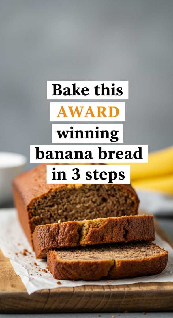 Bake This Award Winning Banana Bread In 3 Steps 6a06c5607bd34