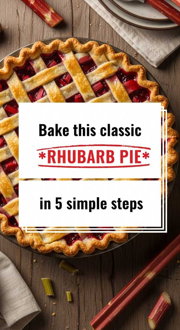 Bake This Classic Rhubarb Pie In 5 Simple Steps 6a0706fca3757