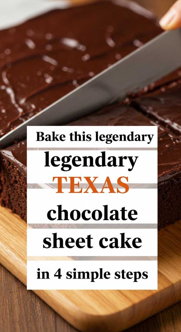 Bake This Legendary Texas Chocolate Sheet Cake In 4 Simple Steps 6a06e6dacbbd8