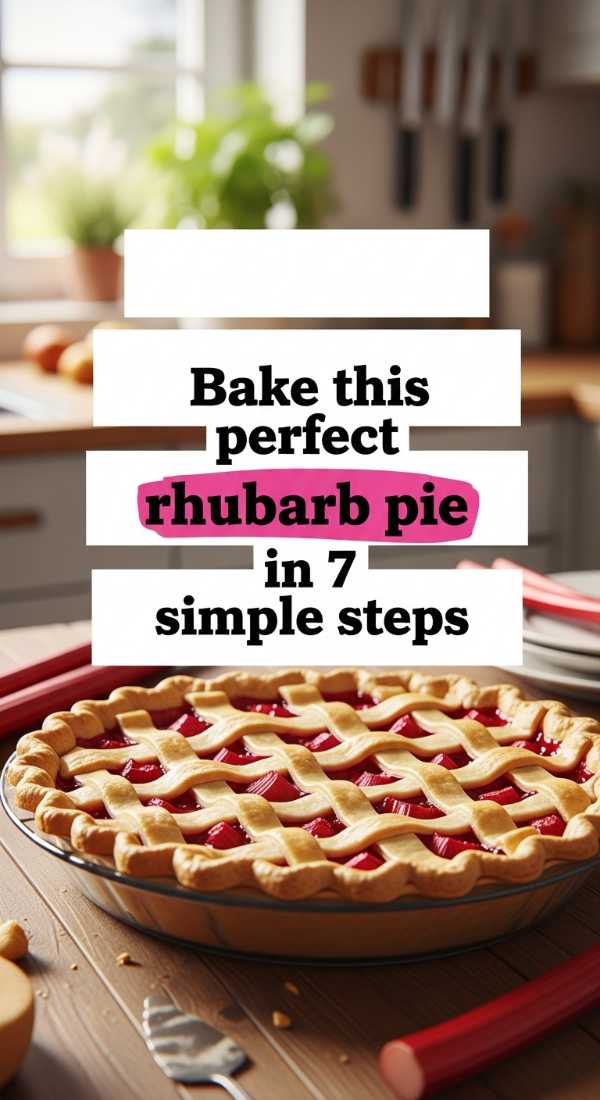 Bake This Perfect Rhubarb Pie In 7 Simple Steps 6a06febca9541