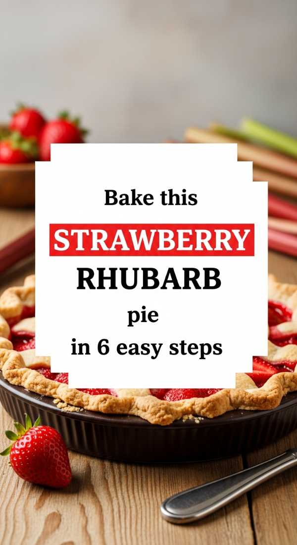 Bake This Strawberry Rhubarb Pie In 6 Easy Steps 69fd8c9c5a737