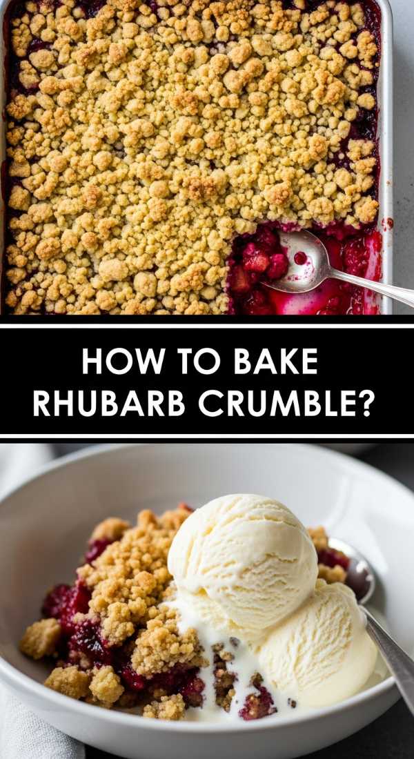 Baking Tips For A Classic Rhubarb Crumble 6a1a9a4e54d52