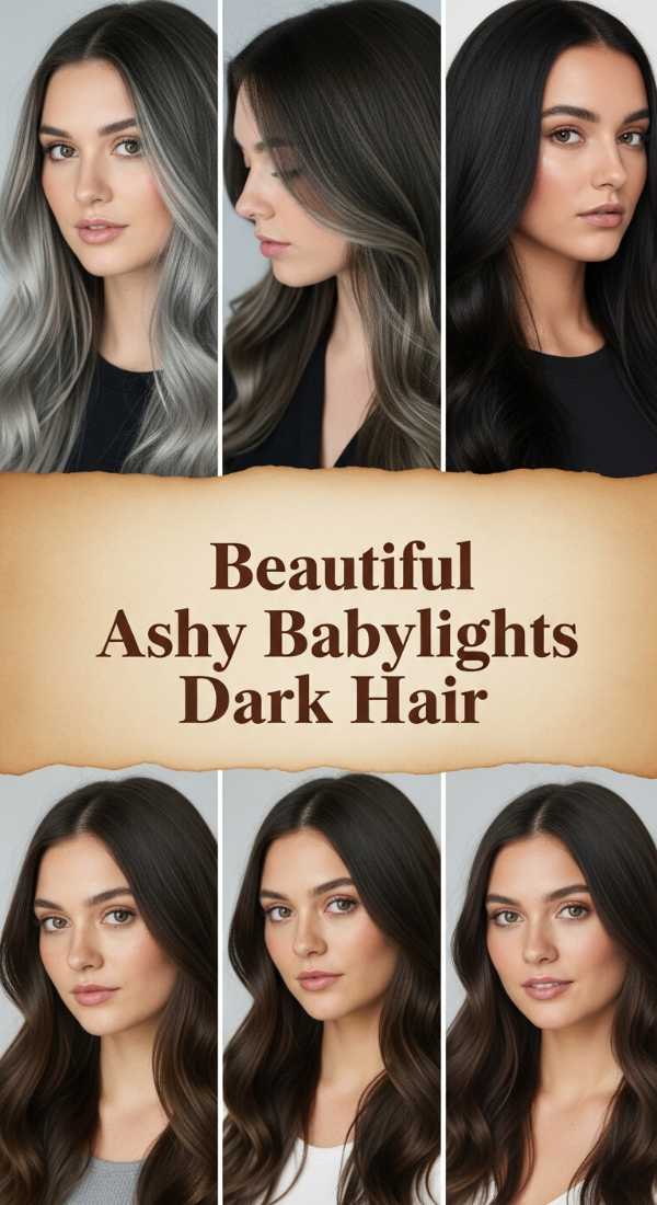 The 2026 Mane Event: Elite Hair Inspirations You Need to See Now Beautiful Ashy Babylights Dark Hair 6a141dfe4fe19