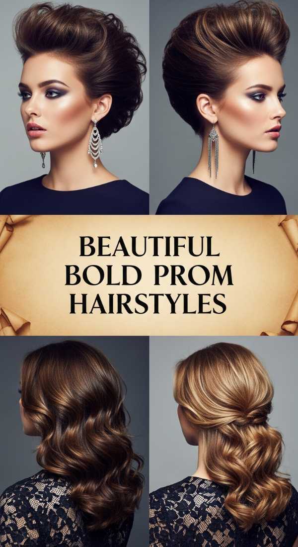 Slay the Season: Top Glamorous Hair Trends for Prom and Summer Beautiful Bold Prom Hairstyles 6a036728a1916