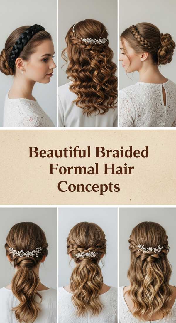 The High-End Hair Edit: Mastering Salon-Quality Styles at Home Beautiful Braided Formal Hair Concepts 6a1423ceaa81e