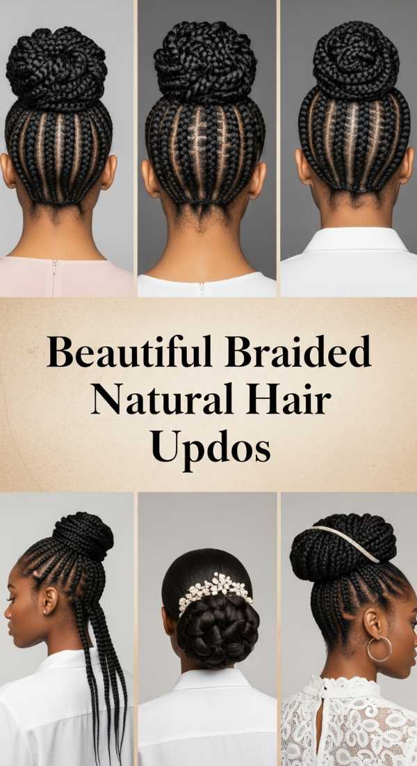 Beautiful Braided Natural Hair Updos 6a08ce64a59c6