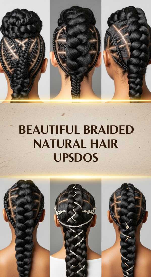From Diplomas to Golden Hour: Effortless Seasonal Glow Hairstyles Beautiful Braided Natural Hair Updos 6a08d2a775a17