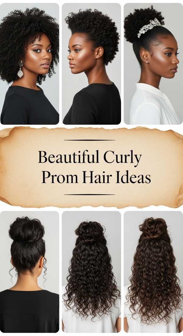 From Beach Waves to Holiday Glams: Your Year-Round Hair Guide Beautiful Curly Prom Hair Ideas 69ff7f29a284f