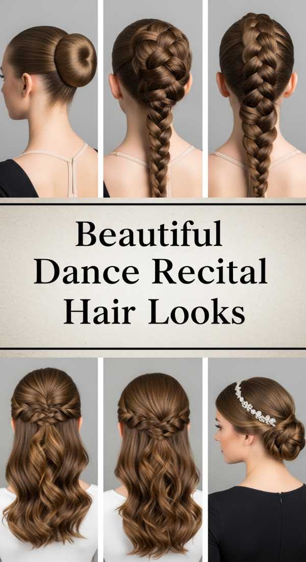 Beautiful Dance Recital Hair Looks 6a142ba0d08d8