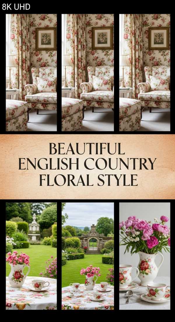 Timeless Charm: Transform Your Room with Vintage Florals Beautiful English Country Floral Style 69fc6cf8c18d3