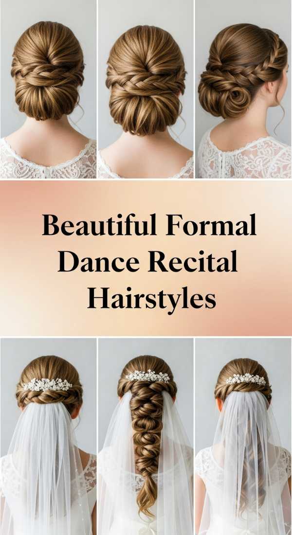 From Cyber-Chic to Retro-Revival: 2026 Hair Trends You Need to See Beautiful Formal Dance Recital Hairstyles 6a08d43a991a3