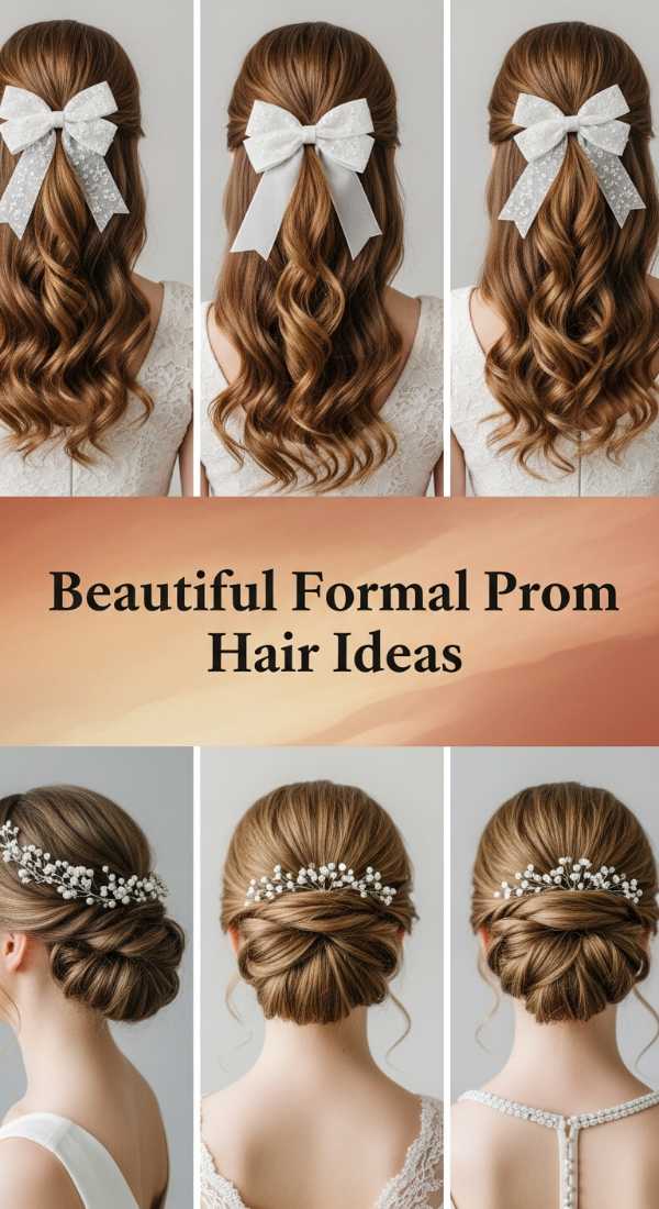 Opulence Unbound: Your 2026 High-End Hair Inspiration Guide Beautiful Formal Prom Hair Ideas 6a1423ac34e5b