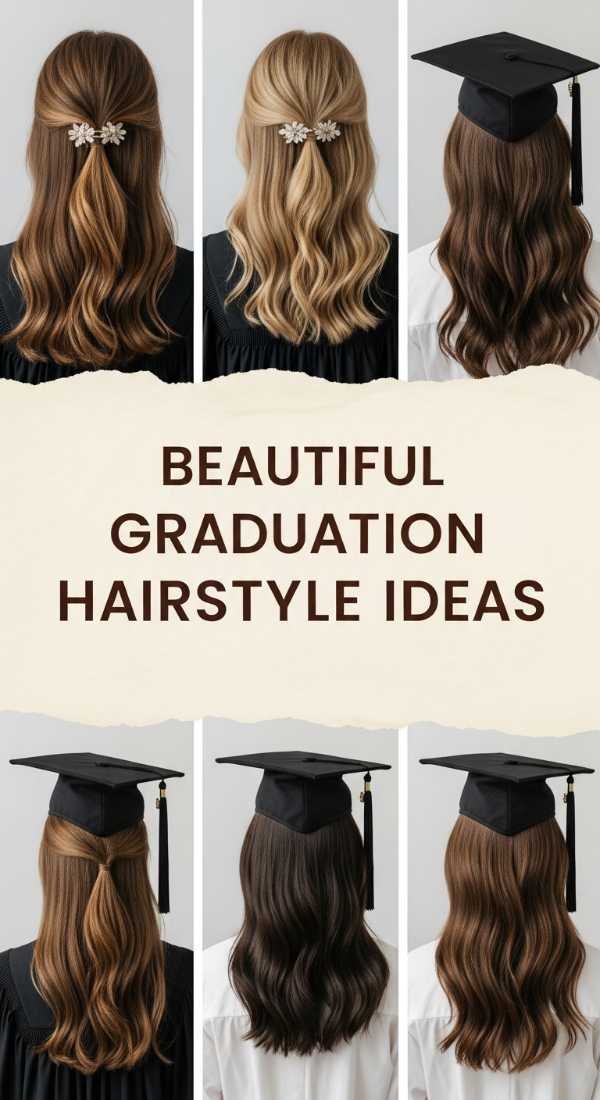 Beautiful Graduation Hairstyle Ideas 6a142cd90b4c4