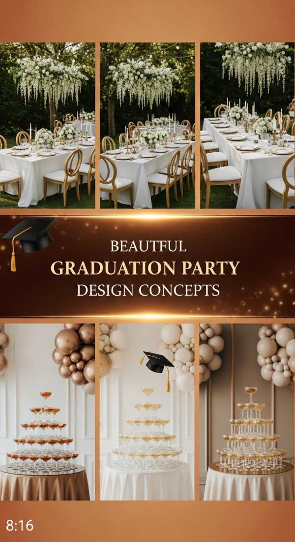 Beautiful Graduation Party Design Concepts 6a134936e9861