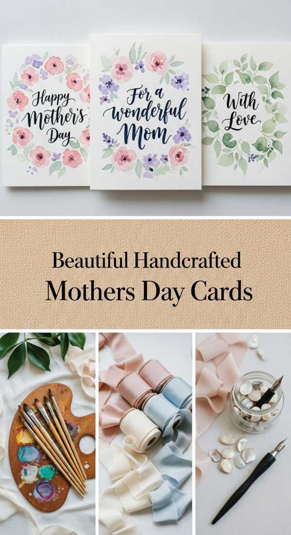 Beautiful Handcrafted Mothers Day Cards 6a134d5050738