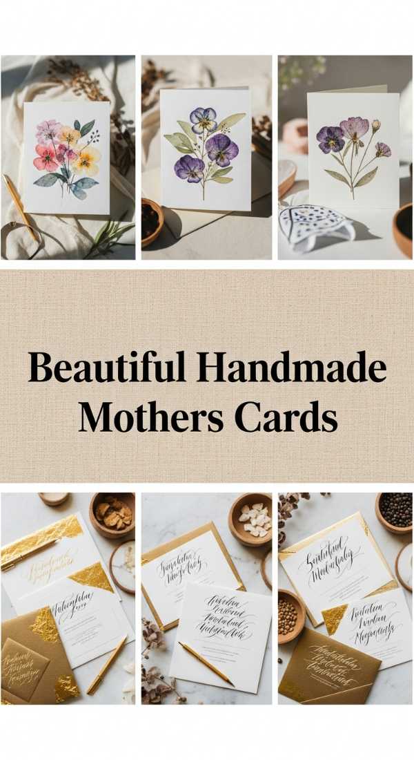 Beautiful Handmade Mothers Cards 6a134d3512ebb