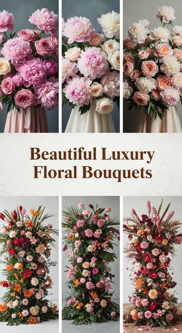 Effortless Elegance: How to Master Luxury Celebration Style This Season Beautiful Luxury Floral Bouquets 6a134c55611d5