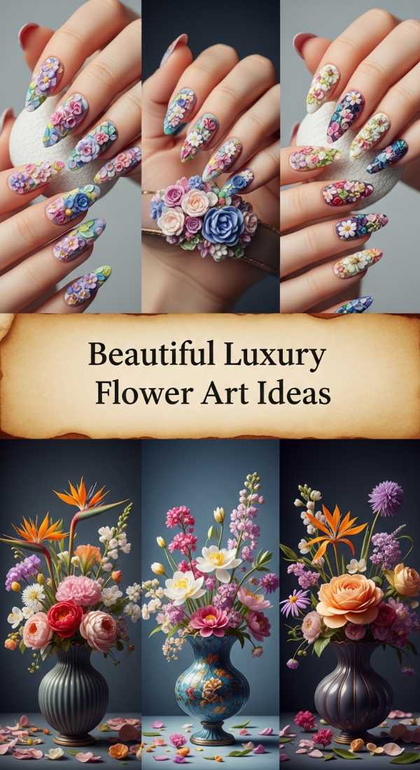 Beautiful Luxury Flower Art Ideas 6a134923df454