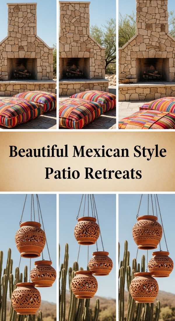 Beautiful Mexican Style Patio Retreats 6a035b74e54a3