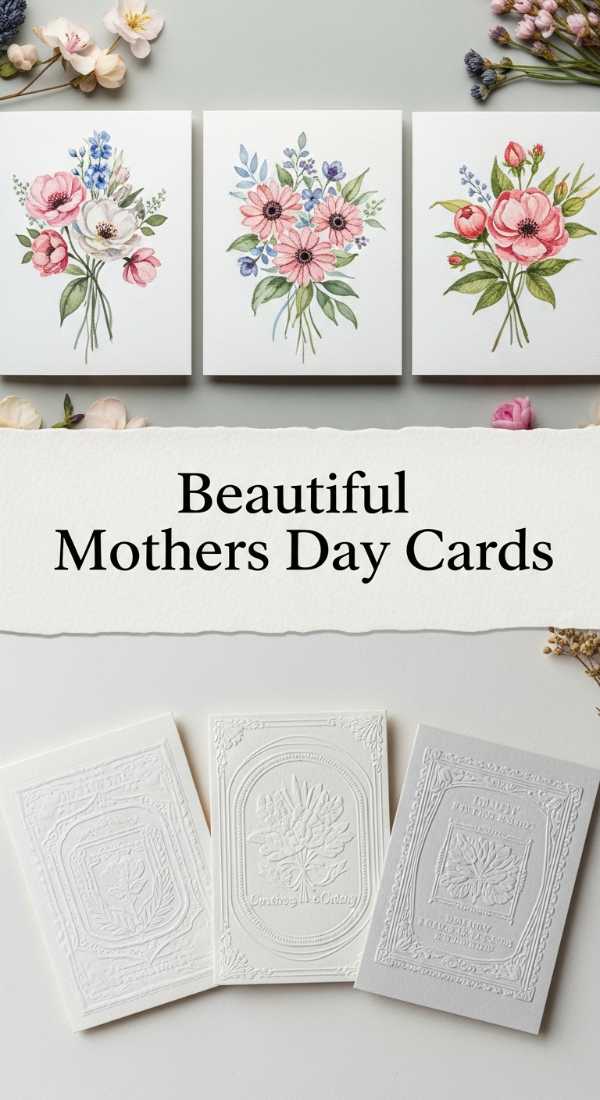 The Luxe List: Unforgettable May Celebration Concepts Beautiful Mothers Day Cards 6a1347bfe7f7b