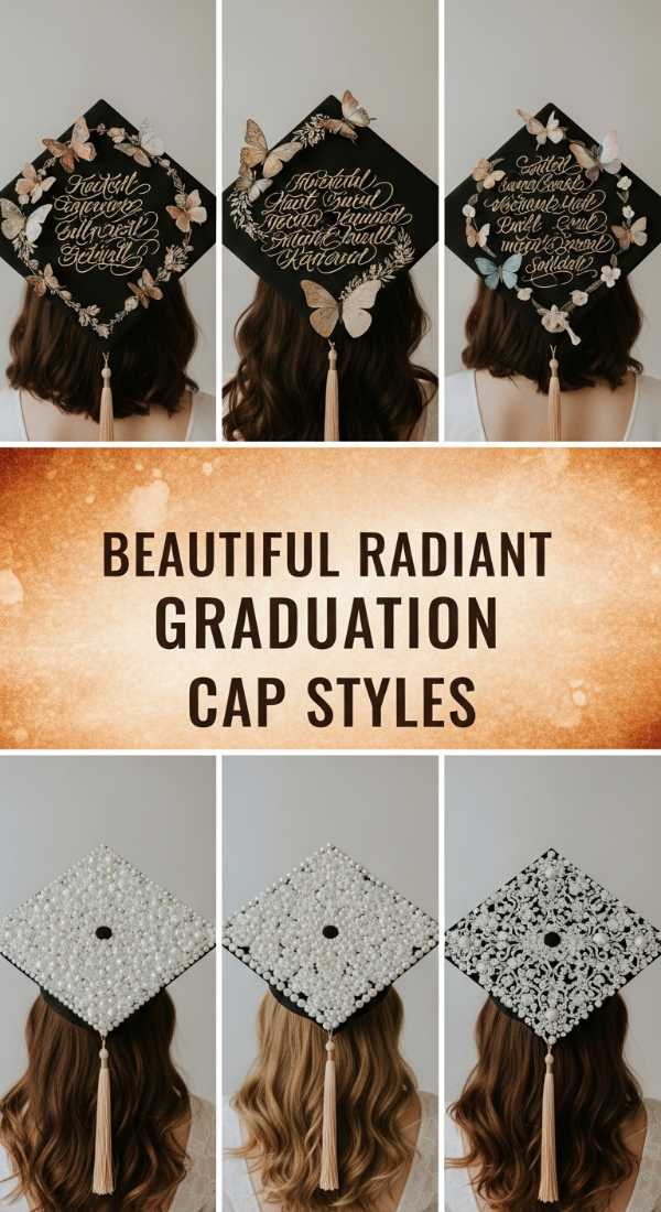 Beautiful Radiant Graduation Cap Styles 6a13409d8386d