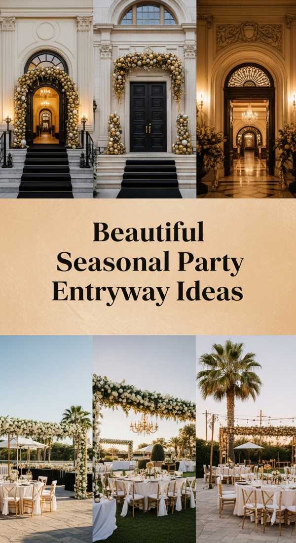 Beautiful Seasonal Party Entryway Ideas 6a0358339db76