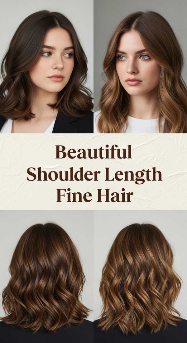 Beautiful Shoulder Length Fine Hair 6a08d2945ce46