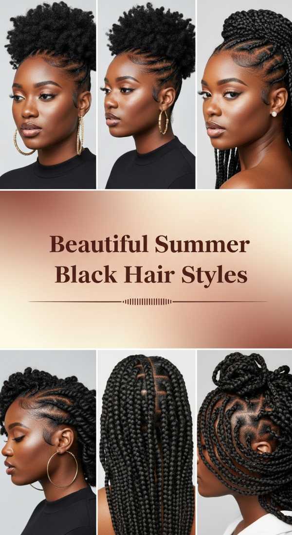 Unlock the Look: The Most Coveted Hairstyles Set to Dominate 2026 Beautiful Summer Black Hair Styles 6a08ce78d8606