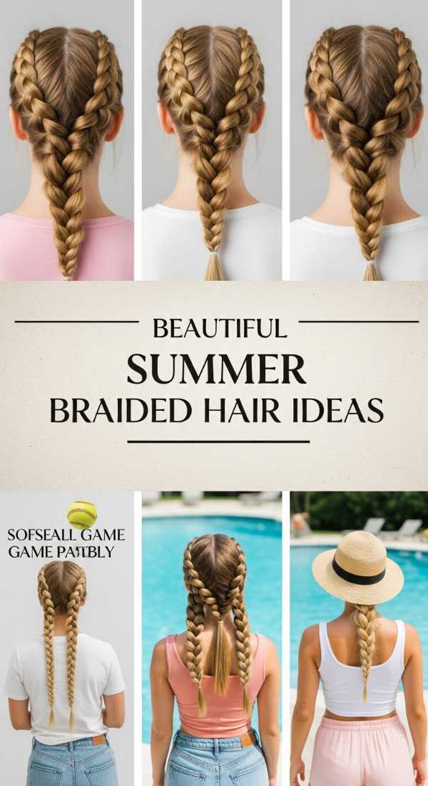 Beautiful Summer Braided Hair Ideas 6a08cb6186bc6