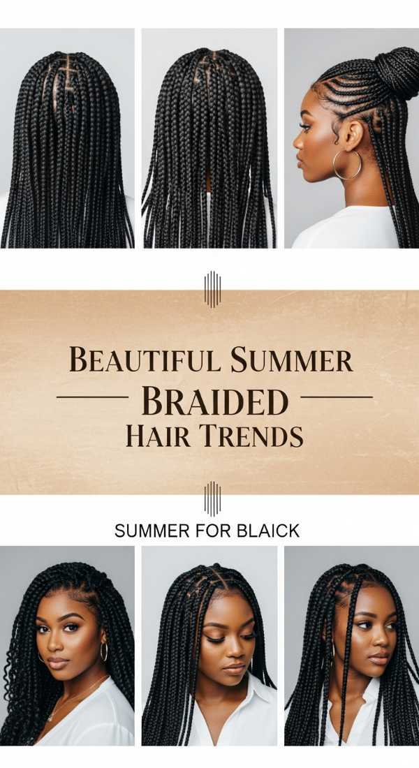 Sunkissed & Stylish: Your Go-To 2026 Summer Hair Lookbook Beautiful Summer Braided Hair Trends 6a08d4514b6c2