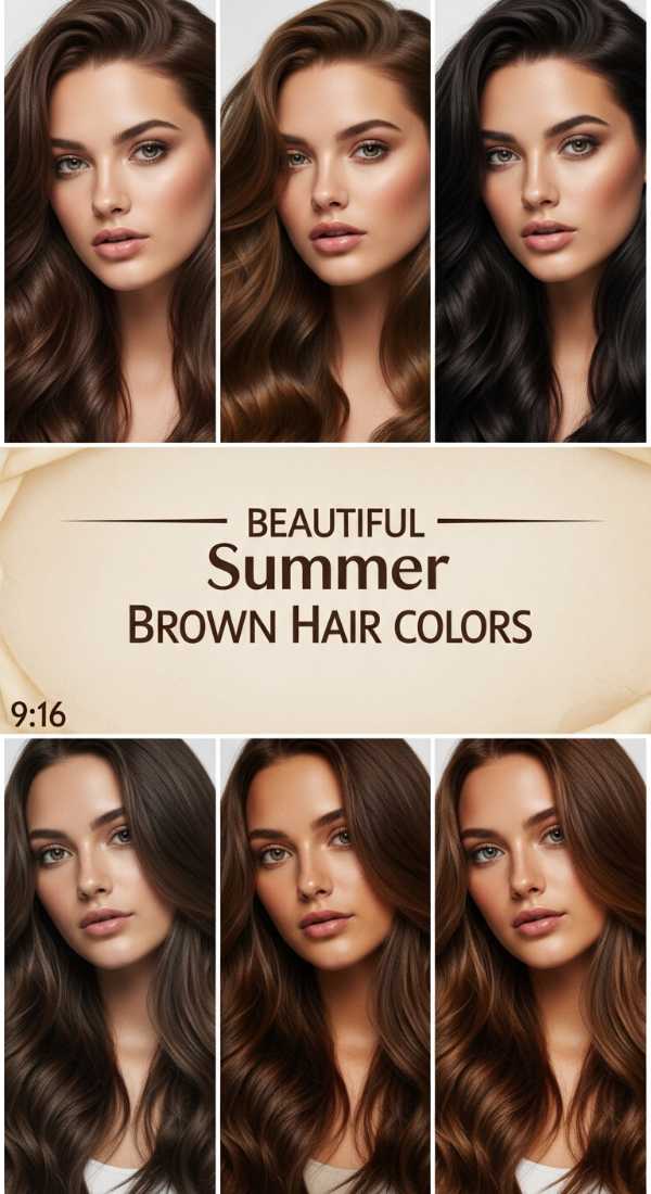 Beautiful Summer Brown Hair Colors 6a08d2a1d563b