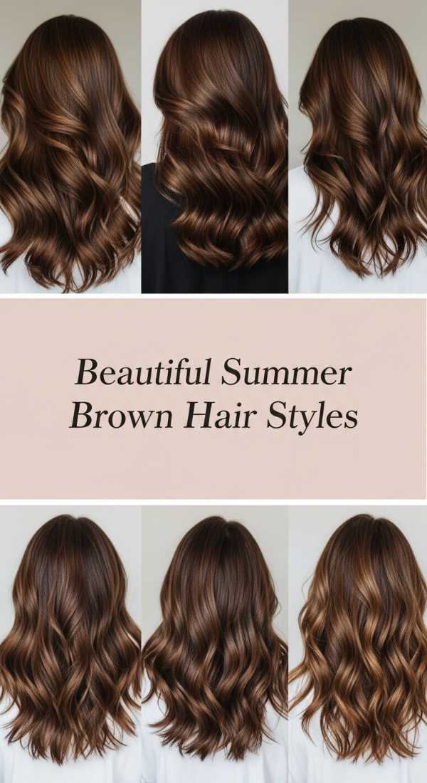 Slay Your Big Day: The Ultimate Summer Graduation Hair Guide Beautiful Summer Brown Hair Styles 6a08d5ffc3065