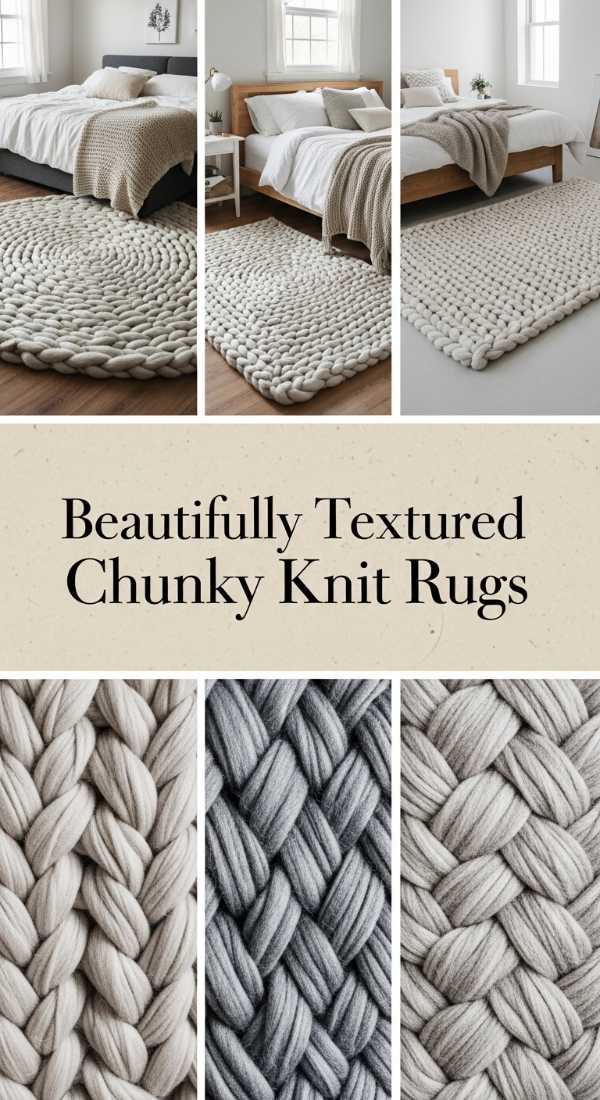 Beautifully Textured Chunky Knit Rugs 69f48df7e5b90