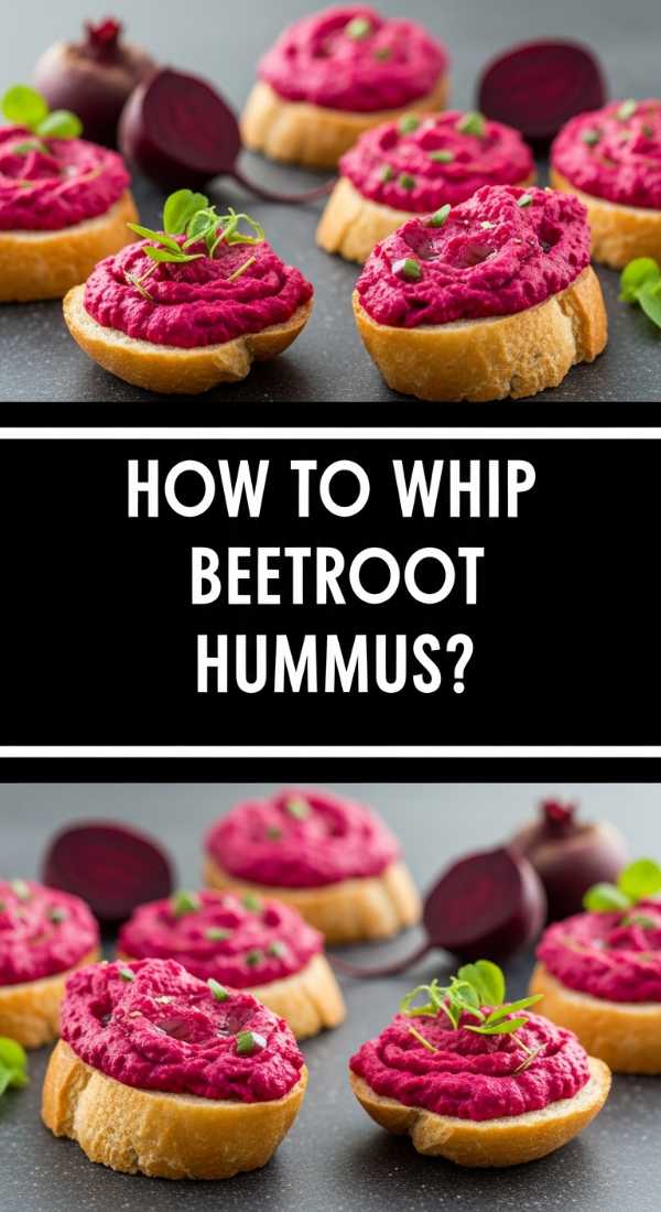 Beetroot Hummus Party Crostini 69fd82728bd87