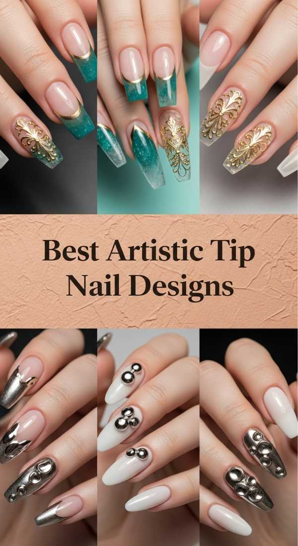 Best Artistic Tip Nail Designs 6a085b90b64e6
