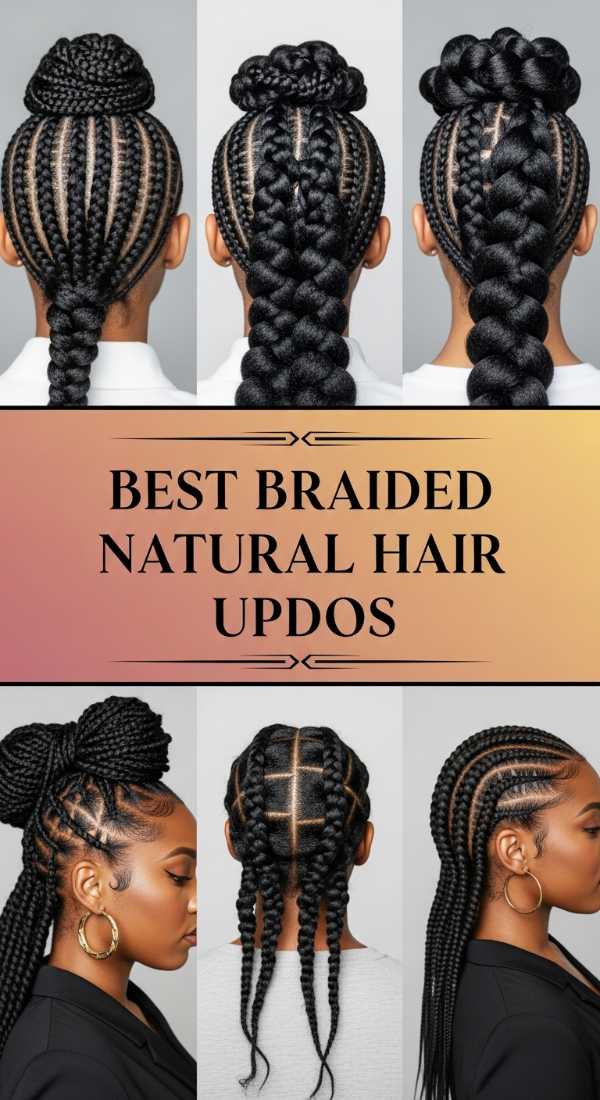 From Cyber-Chic to Retro-Revival: 2026 Hair Trends You Need to See Best Braided Natural Hair Updos 6a08d4392ffe8