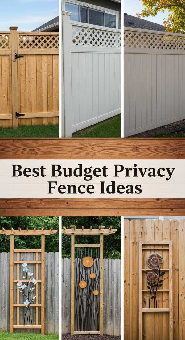 Best Budget Privacy Fence Ideas 6a04b3a81d951