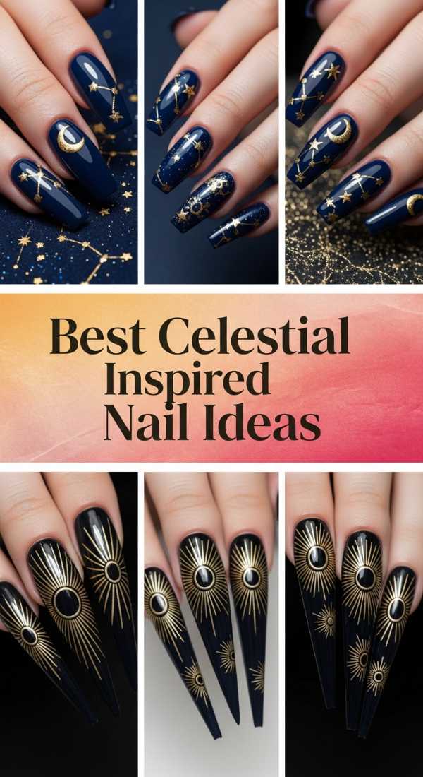 Best Celestial Inspired Nail Ideas 6a085b5a5f97c