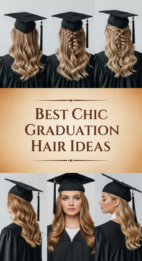 Best Chic Graduation Hair Ideas 6a08d5efad544