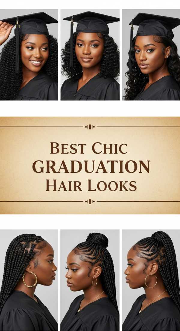Best Chic Graduation Hair Looks 6a142de34a936