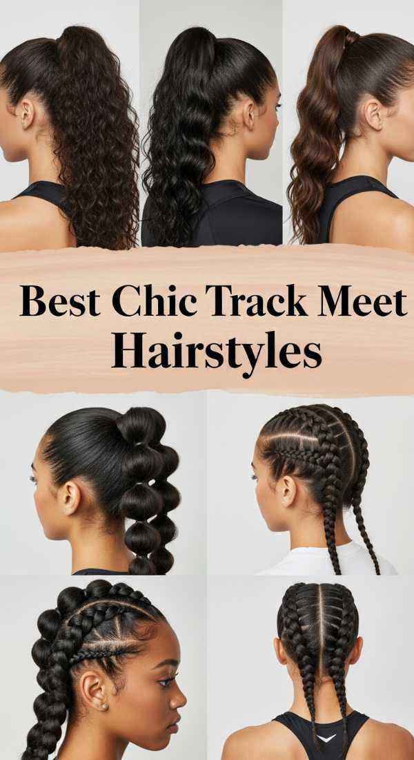 Glamour in Motion: Sophisticated Styling for High-Profile Occasions Best Chic Track Meet Hairstyles 6a08ce5ed8106