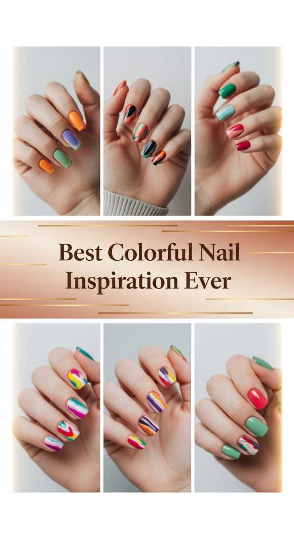 Best Colorful Nail Inspiration Ever 6a08b01e56ae5