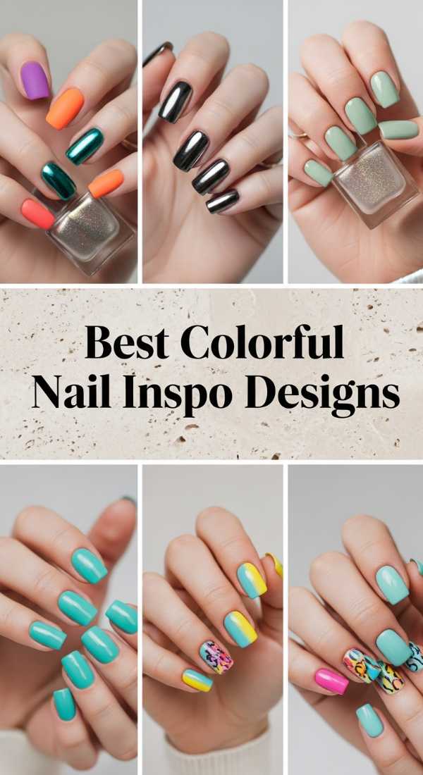 Best Colorful Nail Inspo Designs 6a08b01a33587