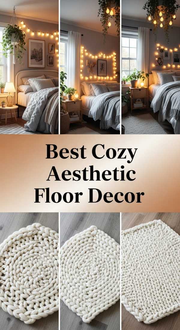 Best Cozy Aesthetic Floor Decor 69f48dfa2554f