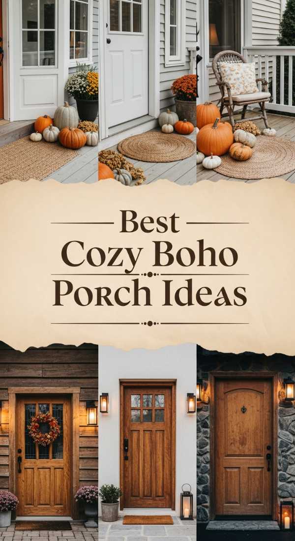 Best Cozy Boho Porch Ideas 6a035831698c8