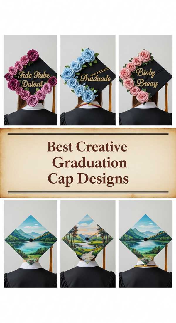 Luxe May Milestones: Elevate Your Celebration Style Best Creative Graduation Cap Designs 6a1347ce584fc