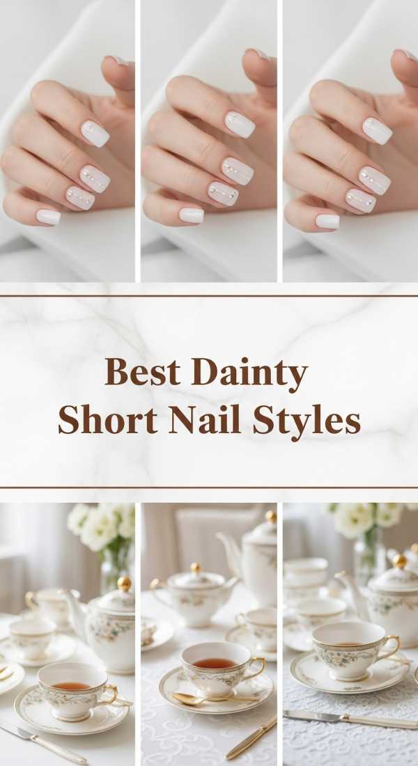 Best Dainty Short Nail Styles 6a0859e50feef