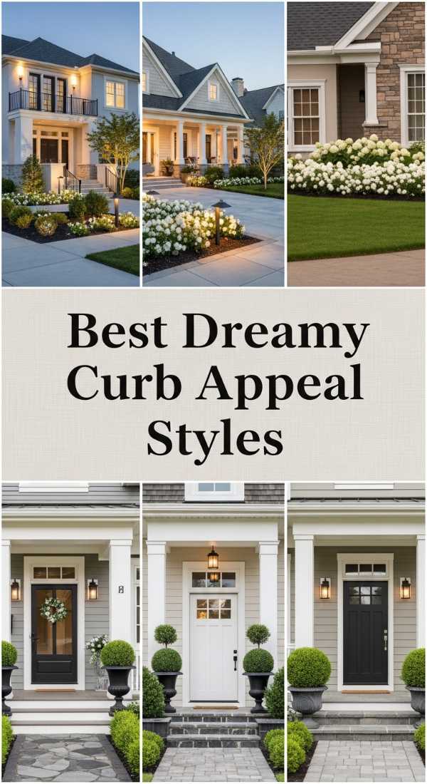 Best Dreamy Curb Appeal Styles 69ff4737e7438