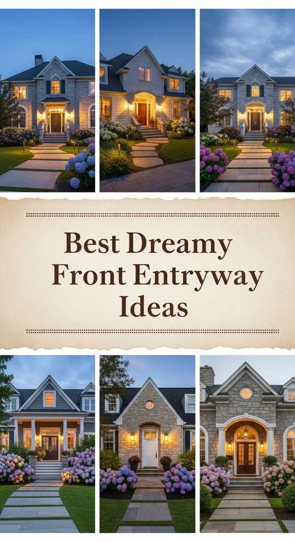 The New Standard of Living: Where Indoor Comfort Meets Outdoor Luxury Best Dreamy Front Entryway Ideas 69ff475801a1a