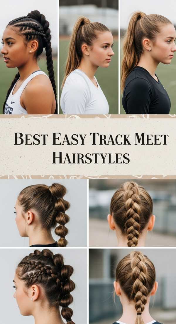 Redefining Elegance: Most Coveted High-End Hair Trends of 2024 Best Easy Track Meet Hairstyles 6a08ce4c0b26e
